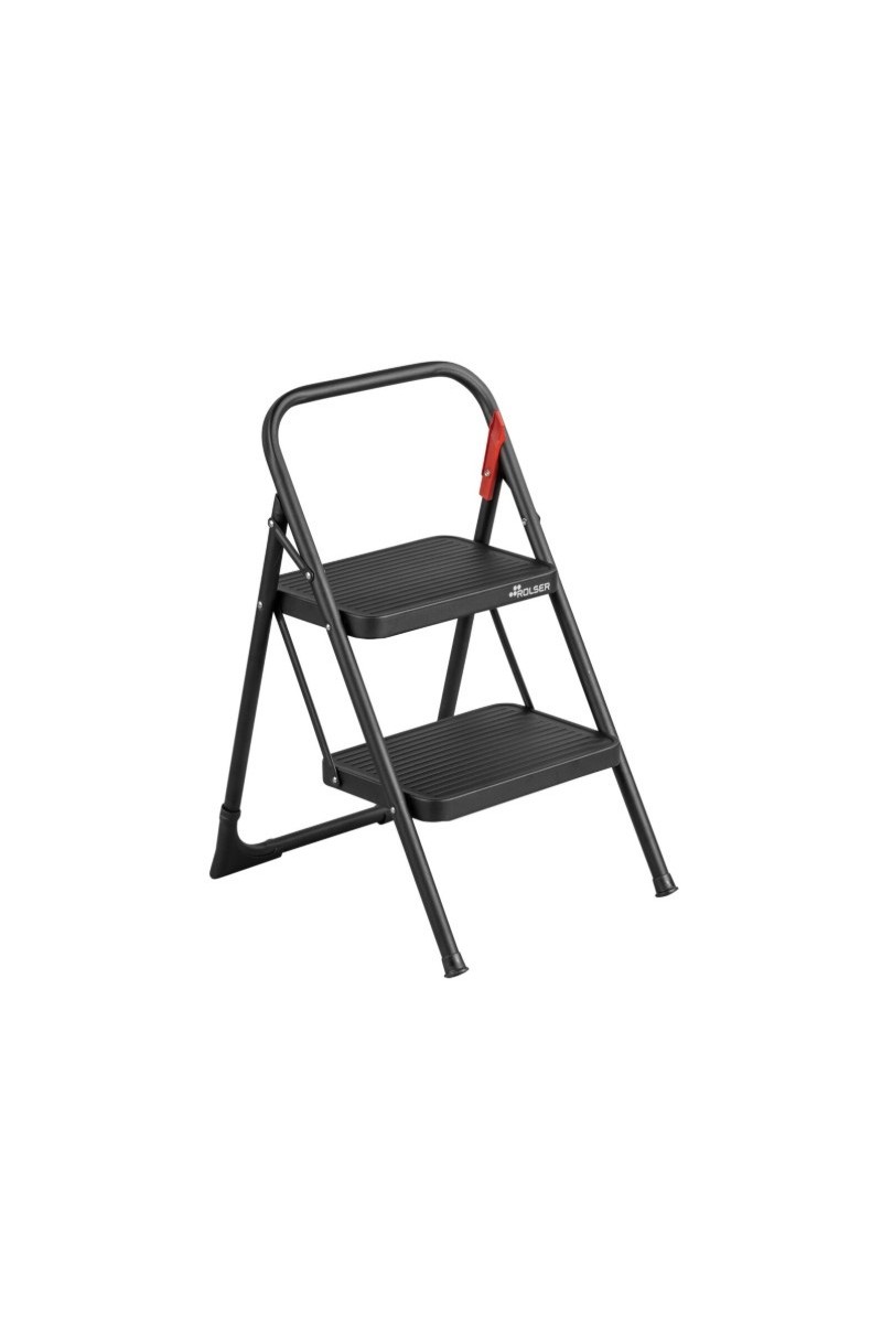 TABURETE M-10 METALICO ROLSER 2P NEGRO