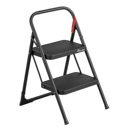 TABURETE M-10 METALICO ROLSER 2P NEGRO