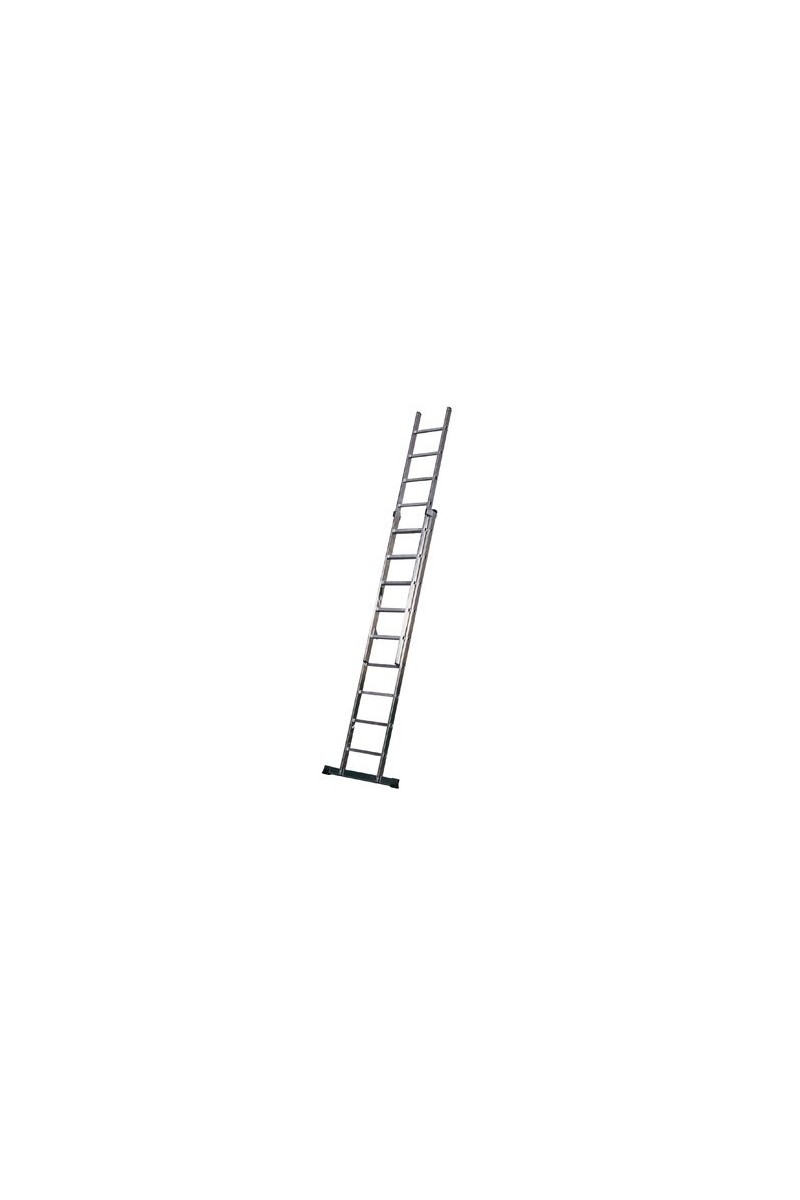 ESCALERA ALUMINO INDUSTRIAL 2 TRAMOS 7P ROLSER