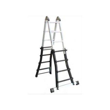 ESCALERA TELESCOPICA ALUMINIO PINTADO 4X4 EXTRAFUERTE