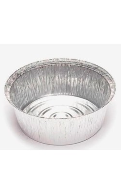 ENVASE ALUMINIO CIRCULAR RIZADO 1500 (125 UDS)