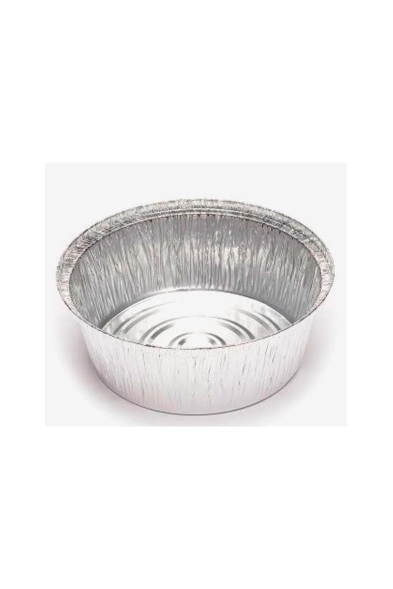 ENVASE ALUMINIO CIRCULAR RIZADO 1500 (125 UDS)