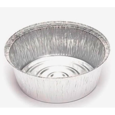 ENVASE ALUMINIO CIRCULAR RIZADO 1500 (125 UDS)