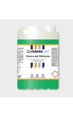 DAMALIM LAVAVAJILLAS MANUAL 5 LT - Lavavajillas manual concentrado