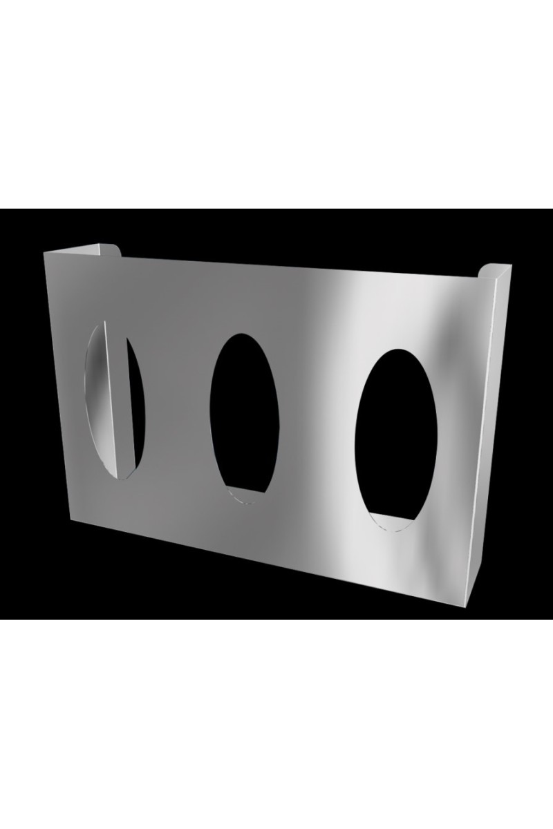 DISPENSADOR TRIPLE DE GUANTES 386X81X260