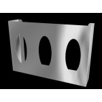 DISPENSADOR TRIPLE DE GUANTES 386X81X260