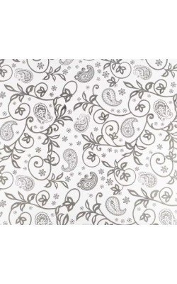 MANTEL 100X100 BLANCO CACHEMIR (400UNID.)