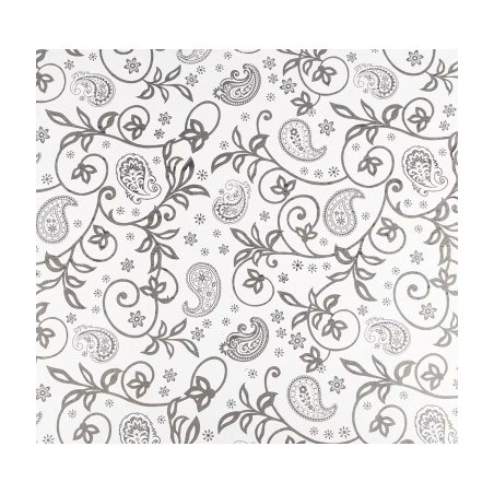 MANTEL 100X100 BLANCO CACHEMIR (400UNID.)