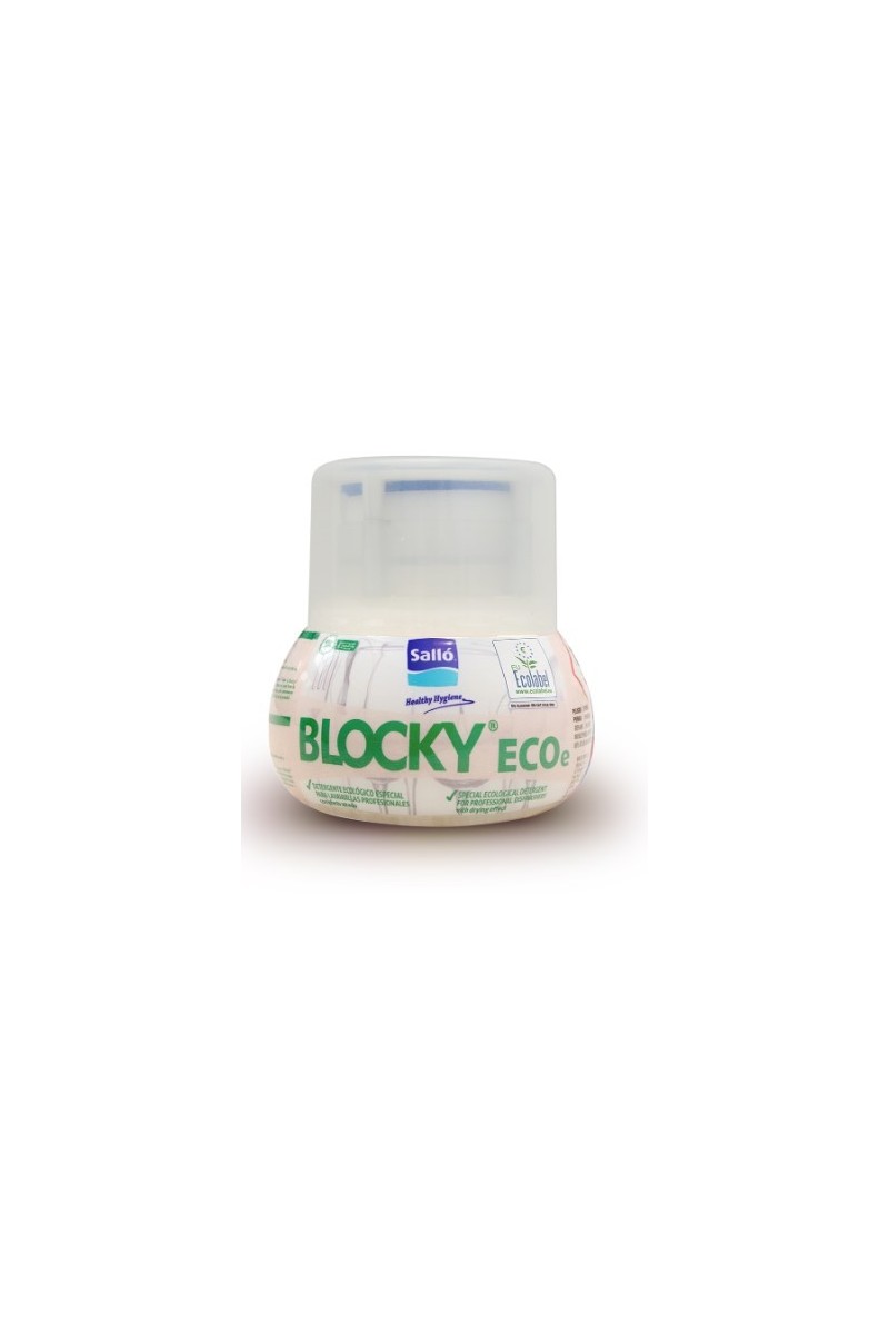 BLOCKY ECOe DETERGENTE + ABRILLANTA ECOLABEL
