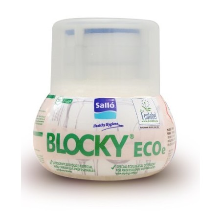 BLOCKY ECOe DETERGENTE + ABRILLANTA ECOLABEL