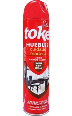 MUEBLES TOKE SPRAY PROFESIONAL 400 ML - Limpiador abrillantador para