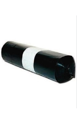 BOLSA BASURA 54x60 NEGRA Galga 80 Rollo 25 Bolsas