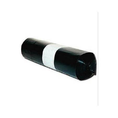 BOLSA BASURA 54x60 NEGRA Galga 80 Rollo 25 Bolsas