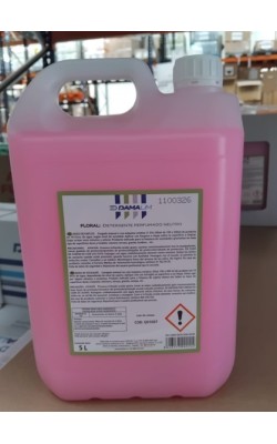 DAMALIM FLORAL 5 LTS. - Jabon neutro perfumado todo tipo superficies
