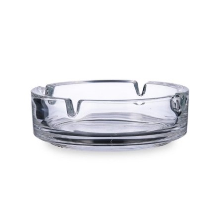 CENICERO REDONDO 10.7CM APILABLE TRANSPARENTE ARCOROC (6UDS)