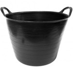 CAPAZO 42L NEGRO PE SIN TAPA
