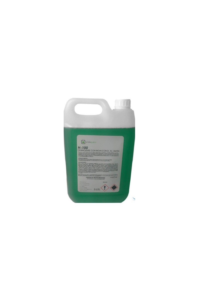 H-100 (5 L) DETERGENTE BIOALCOHOL LIMON EXTRA