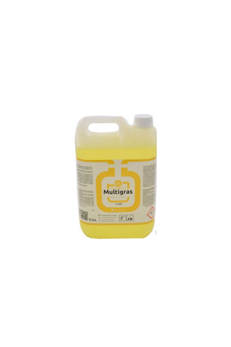H-250 MULTIGRAS (5L) DESENGRASANTE MULTIUSOS
