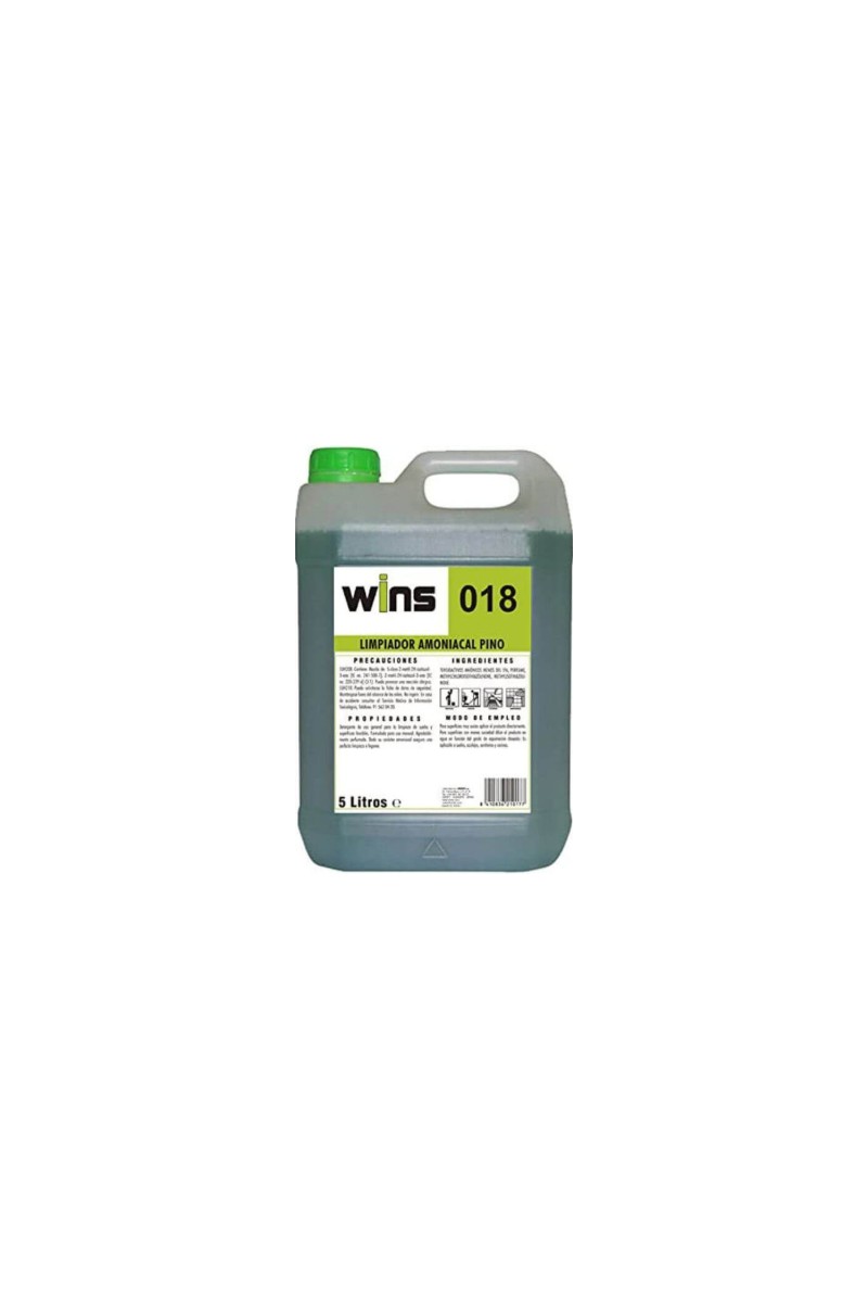 LIMPIADOR AMONIACAL PINO 018 (5L) WINS VF