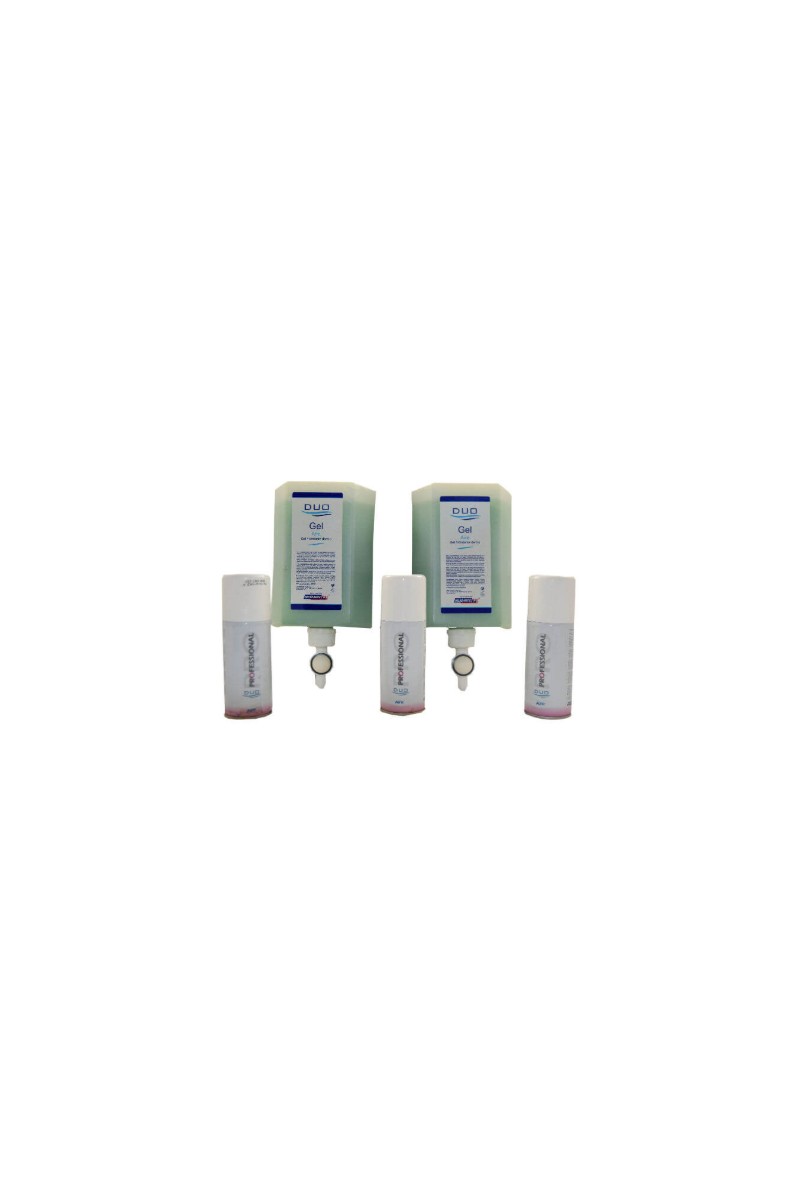 CARGA DUO GEL MANOS-AMBIENTADOR AIRE (4UDS)