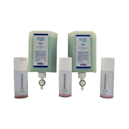 CARGA DUO GEL MANOS-AMBIENTADOR AIRE (4UDS)