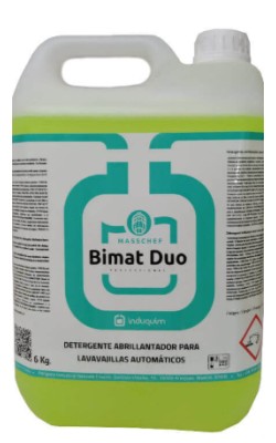 H-134D BIMAT DUO (6KG) DETERGE Y ABRILLANTADO