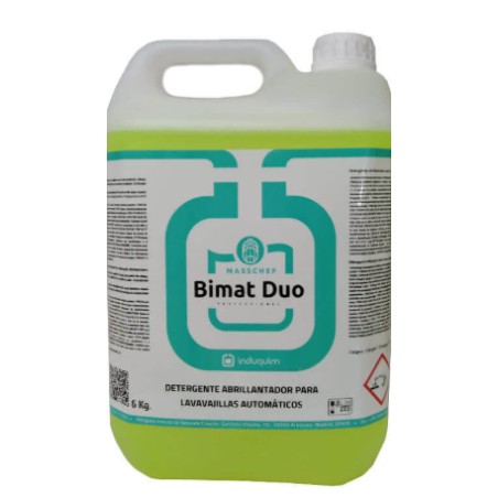 H-134D BIMAT DUO (6KG) DETERGE Y ABRILLANTADO
