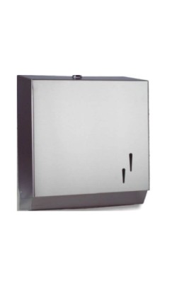 DISPENSADOR TOALLA SATINAD ENGARZA ACERO INOX