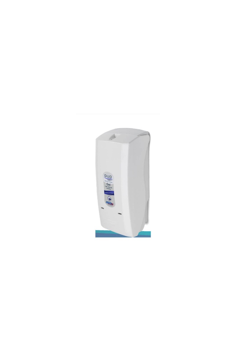 DOSIFICADOR DUO GEL+AMBIENTADOR BLANCO ABS