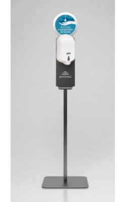 JABONERA ABS AUTOMATICA 1.2L+PIE SOPORTE