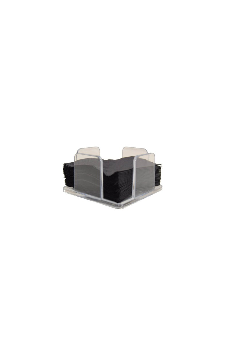 SERVILLETERO 20X20 METACRILATO TRANSP.(2UDS)