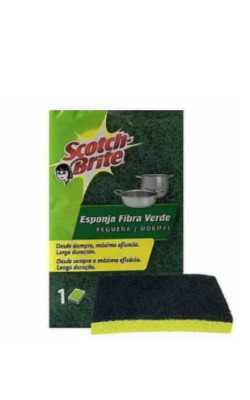 ESTROPAJO CON ESPONJA SCOTCH BRITE (12UDS) BZ
