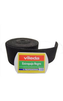 ROLLO ESTROPAJO NEGRO 6MTS VILEDA