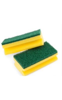 SALVAUÑAS VERDE PROFESIONAL 7X14CM (6UDS) BY