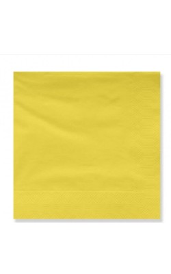 SERV. 20X20 2 CAPAS AMARILLA (6000UDS)