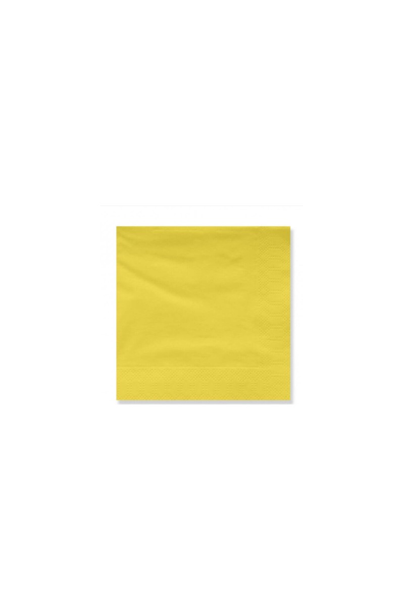 SERV. 20X20 2 CAPAS AMARILLA (6000UDS)