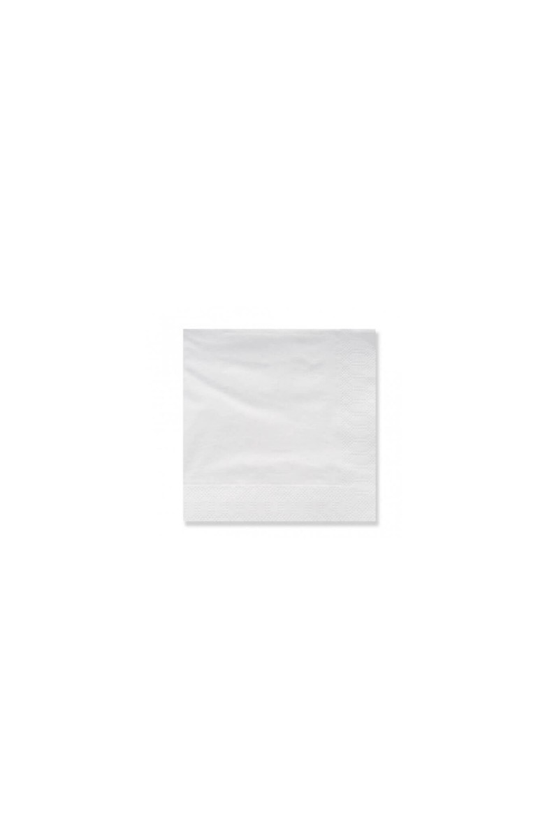 SERV. 20X20 2 CAPAS BLANCA (2600UDS)