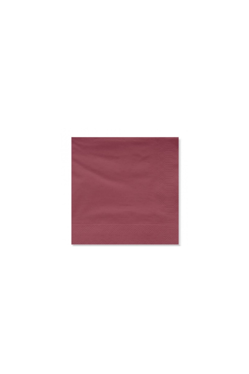 SERV. 20X20 2 CAPAS GRANATE 6000UDS