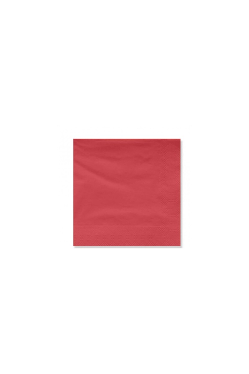 SERV. 20X20 2 CAPAS ROJO (6000 UDS)