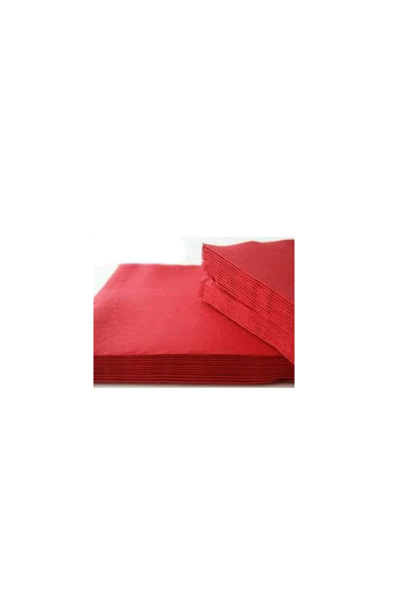 SERV. 40X40 2 CAPAS ROJO 1800UDS