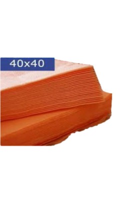 SERV. 40X40 2 CAPAS SALMON 1800UDS