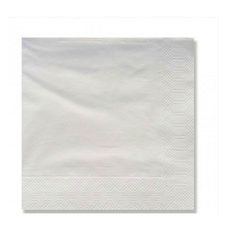 SERV. 40X40 2 CAPAS BLANCA 1200UDS