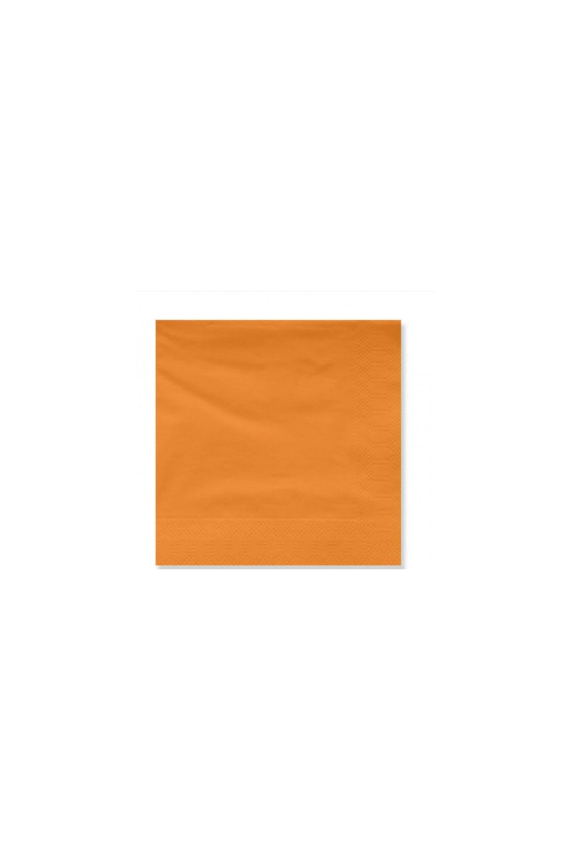 SERV. 40X40 2 CAPAS NARANJA 1800UDS