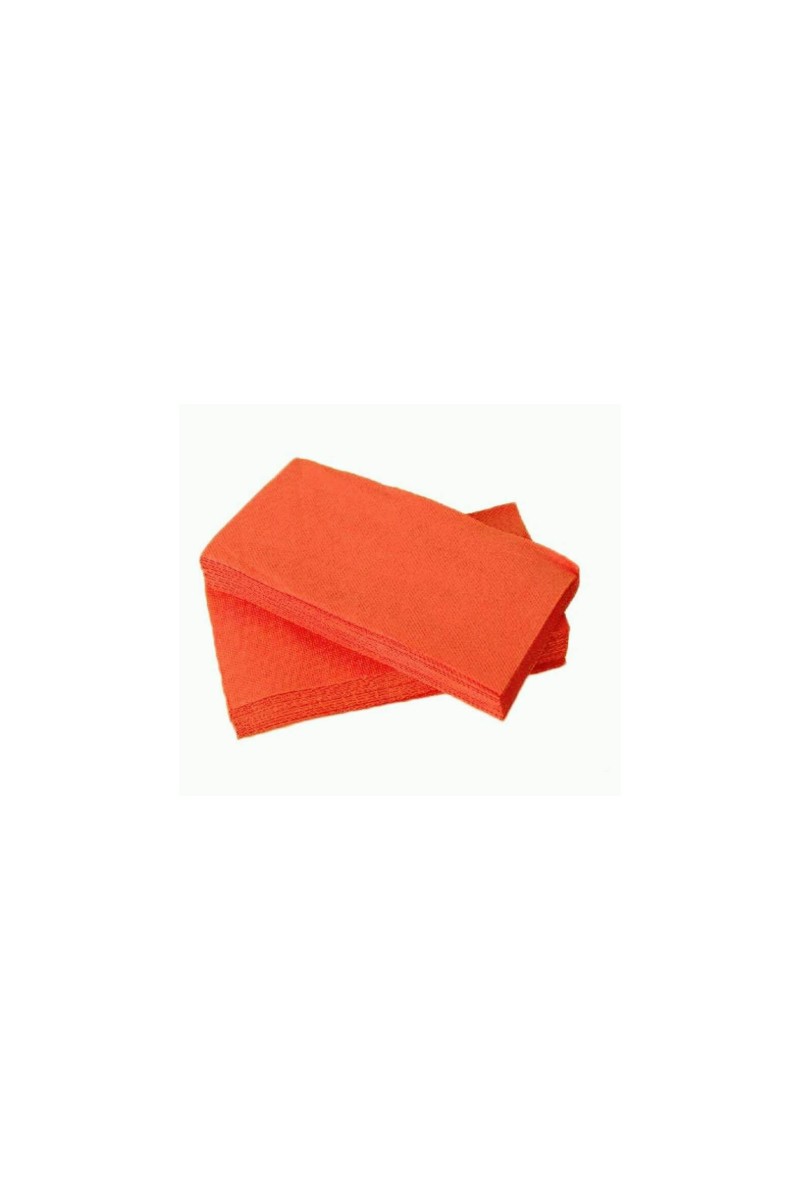 SERV. 40X40 2 CAPAS PLG AMER NARANJA 1800UDS