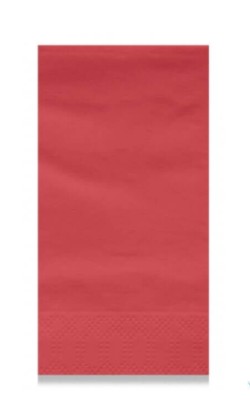 SERV. 40X40 2 CAPAS PLG AMER ROJO 1800UDS