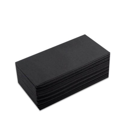 SERV. 40X40 AIR LAID 1/8 PL.AME NEGRO(600UDS)