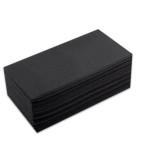 SERV. 40X40 AIR LAID 1/8 PL.AME NEGRO(600UDS)