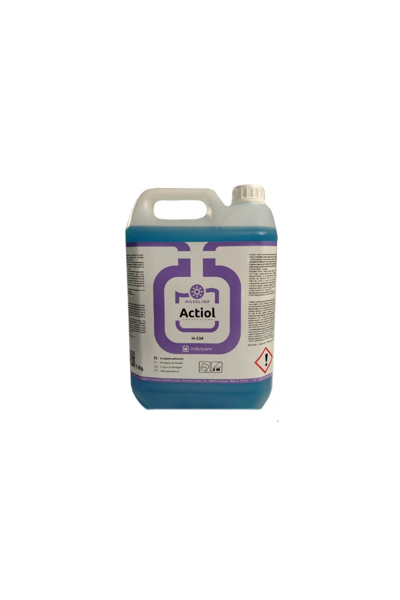 H-334 ACTIOL (5KG) LIMPIADOR DETER AZUL MENTA