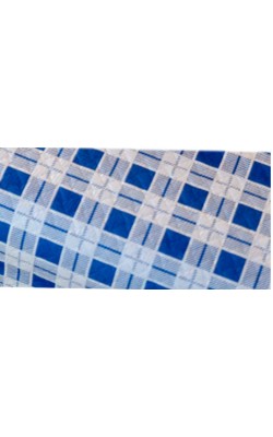 MANTEL 100X100 40GR CUADROS AZULES (400UDS)