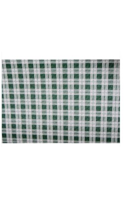 MANTEL 100X100 40GR CUADROS VERDES (400UDS)